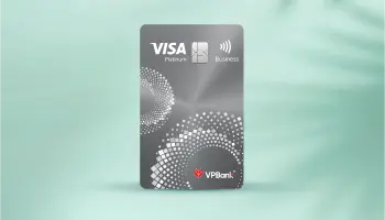 Thẻ tín dụng VPBiz Visa Platinum