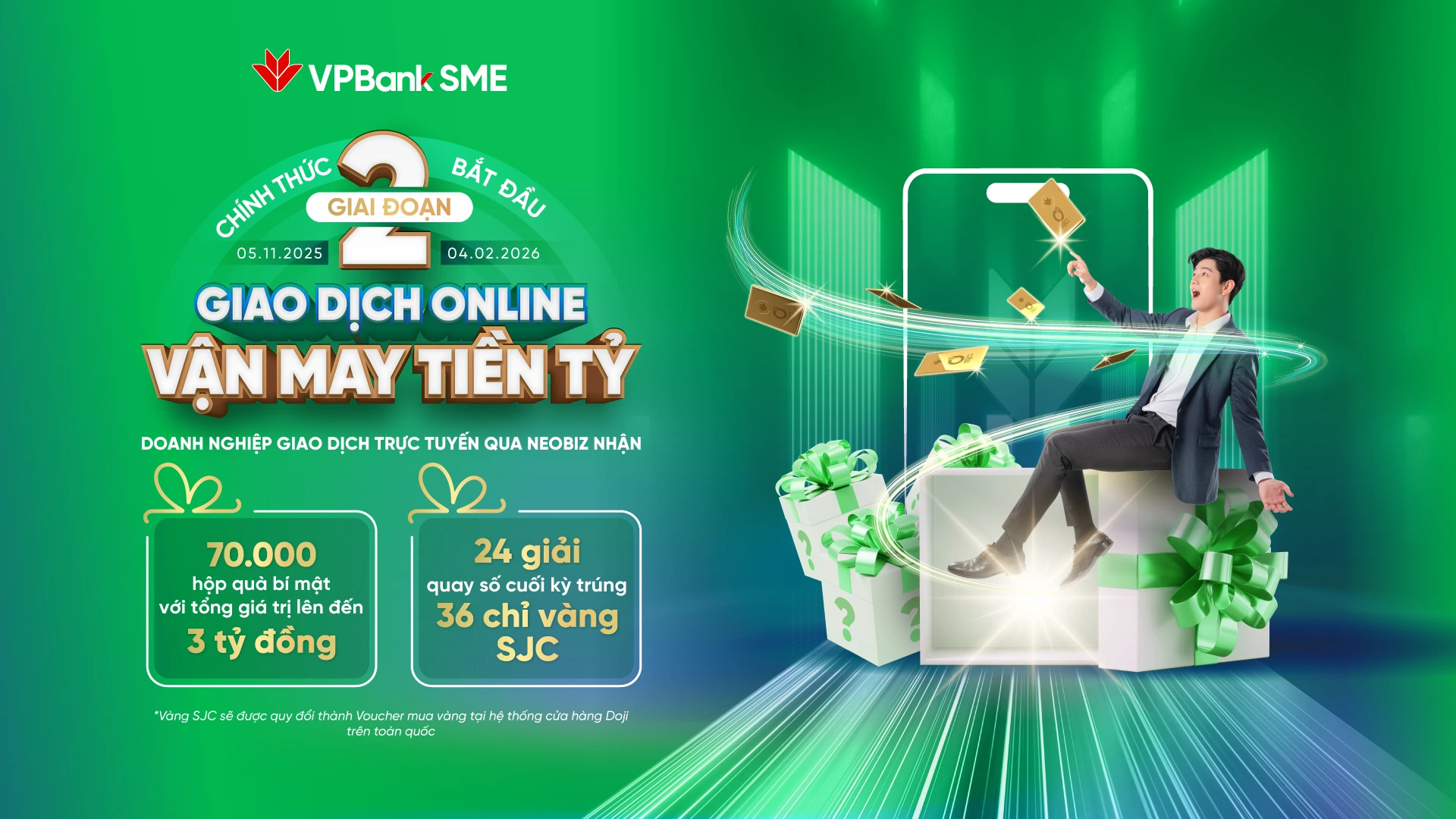 GIAO DỊCH ONLINE - VẬN MAY TIỀN TỶ GIAI ĐOẠN 2