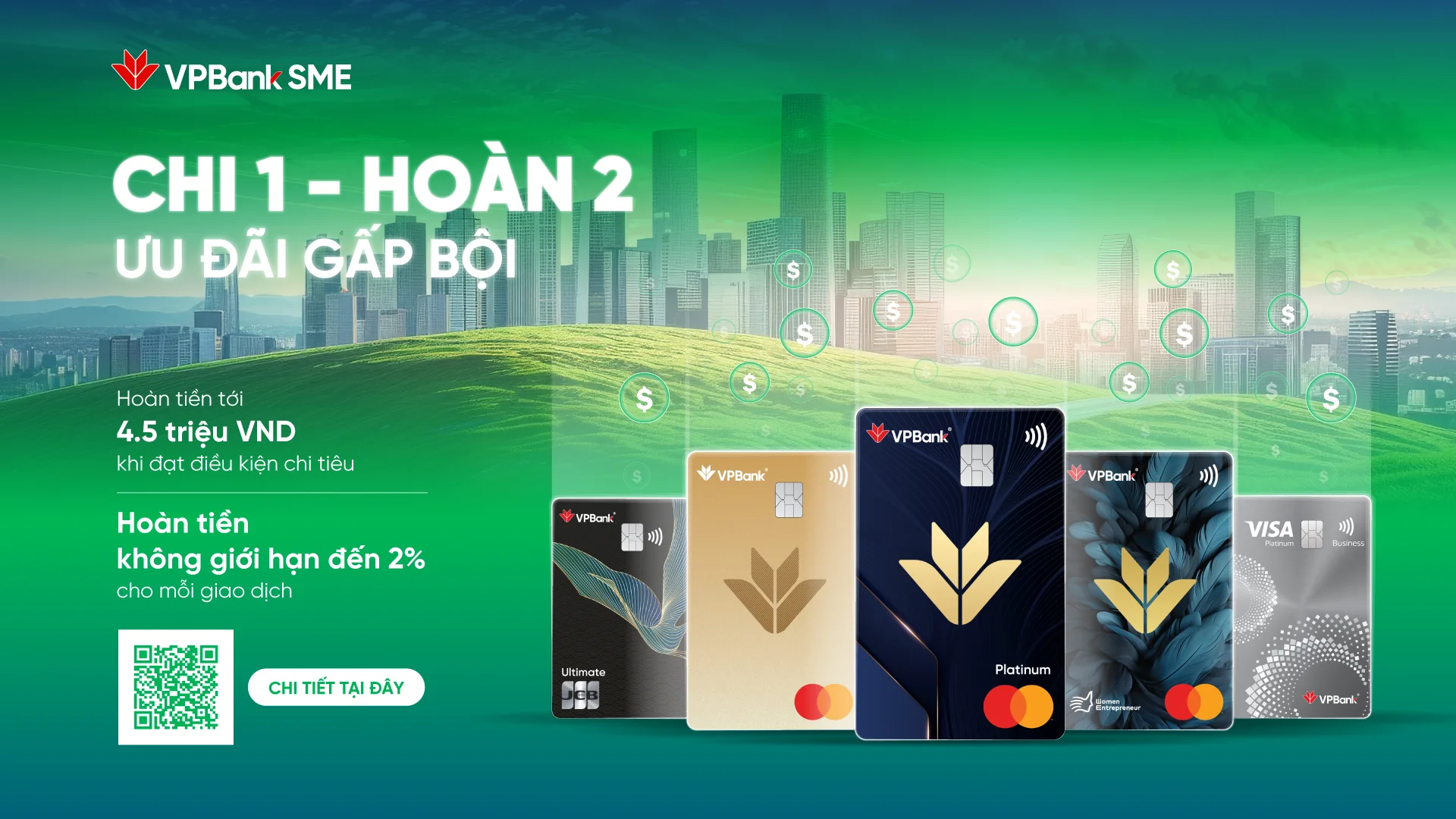 CHI 1 HOÀN 2 - ƯU ĐÃI GẤP BỘI