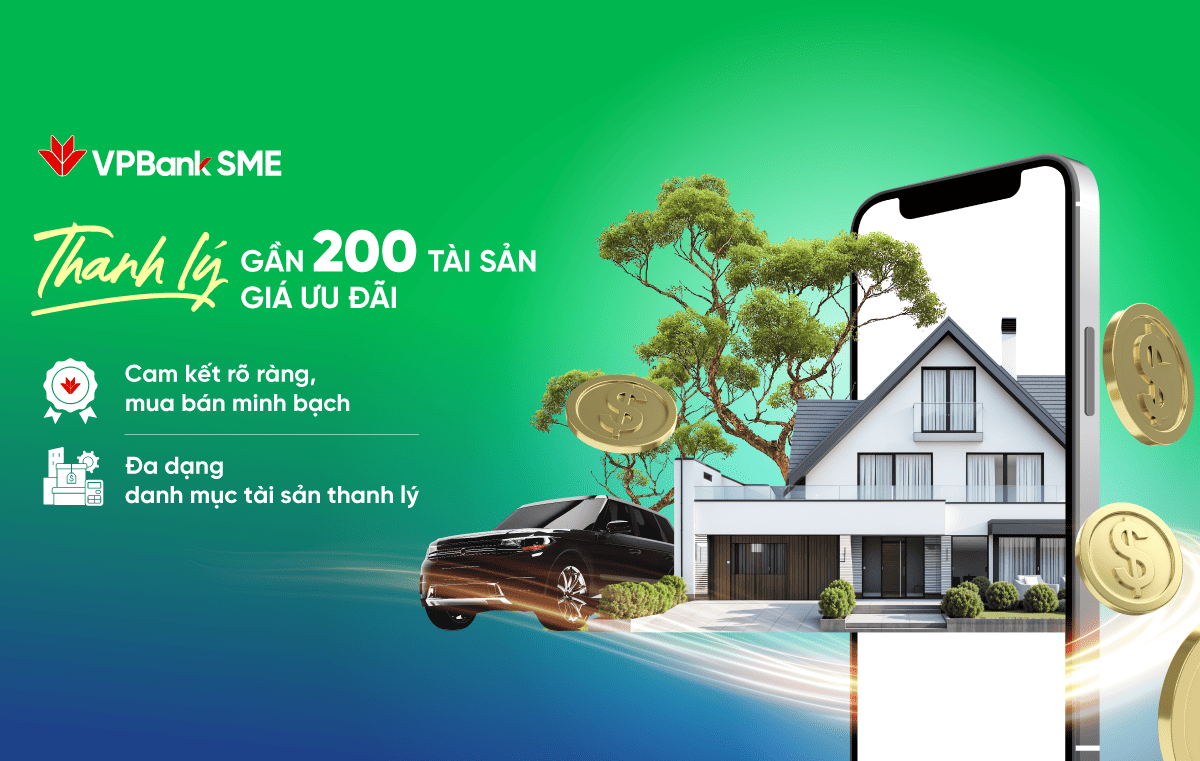 Clearance of nearly 200 assets at discounted prices